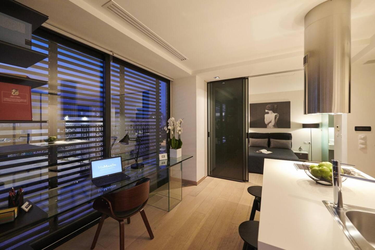 Ma Maison Nο 4, Downtown Loft , Short Walk To Acropolis, Ultra High Speed Internet 500 Mbps, Parking Upon Request, 1' From Metro Station Athena Bagian luar foto